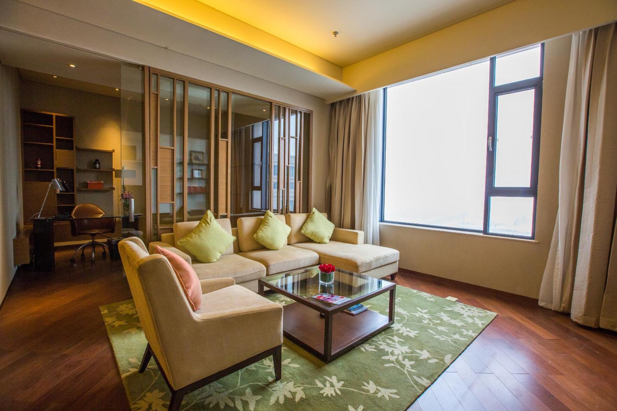 Marriott Executive Apartment Tianjin Lakeview Esterno foto